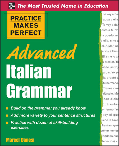 Libro Practice Makes Perfect Advanced Italian Grammar