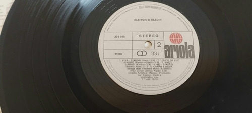 Lp Vinil Kleiton E Kledir Nem Pensar 1983 C Encarte (Usado)