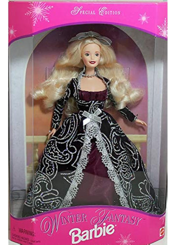 Barbie 1996 Winter Fantasy 2 Rubia - Exclusiva De Sams Club