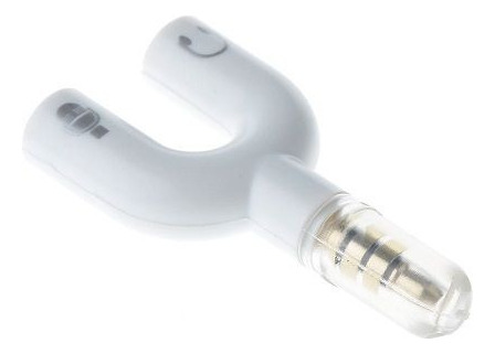 Separador Audio Microfono Audifono Plug 3.5mm Celular Tablet