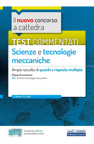 Libro: Test Commentati Scienze E Tecnologie Meccaniche: Ampi