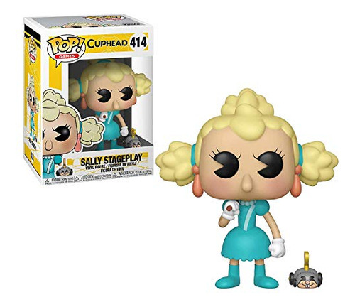 Ratón Funko Pop Buddy Games Cuphead Sally Wind Up