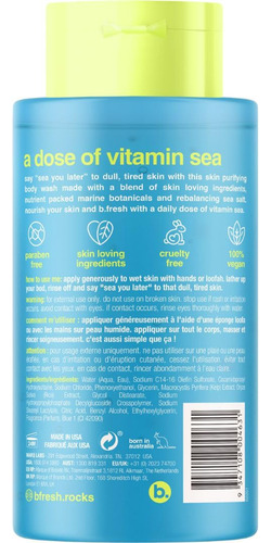 Gel De Baño B.fresh Vitamin Sea Nourishing Con Marine Botani