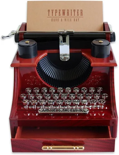 Caja Musical Maquina De Escribir Mini Vintage Styl