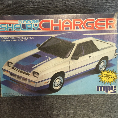Kit Amt Mpc 1/25 Dodge 2.2 Turbo Shelby Charger Racing 1984