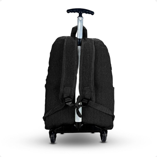 Mochila Rodinha Escolar Dilinx Masculina Lona Resistente