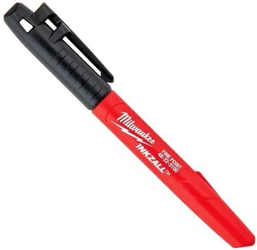 Lapiz Marcador Punta Fina Negro Milwaukee 48-22-3100