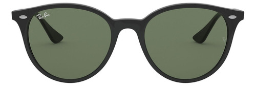 Óculos De Sol Masculino E Feminino Preto Ray-ban Cor da lente Verde Classic Desenho Phantos
