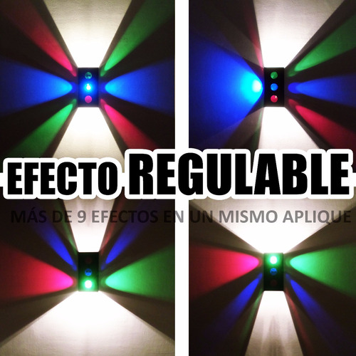 Luces Fiesta Bar Efecto Mariposa Regulable 9 Efectos Pack X8