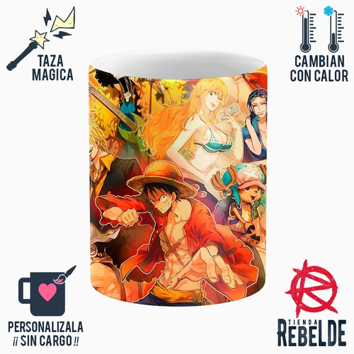 Taza Mágica - One Piece Personaje