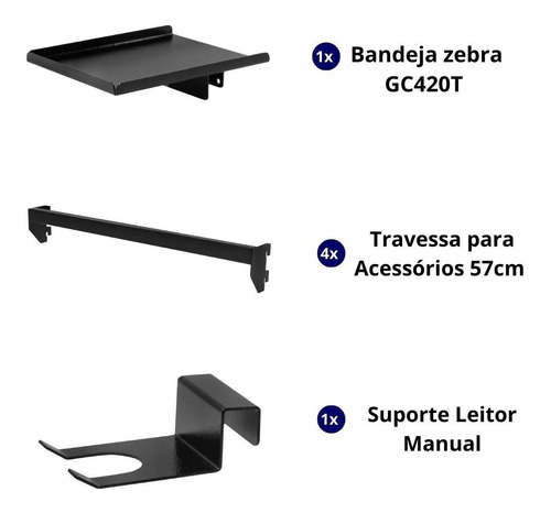 Bancada Para Embalar Pedidos Produtos Com Suporte Mini Cpu