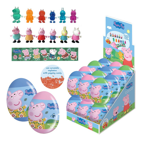 Huevos Sorpresa Peppa Pig X24 Unid