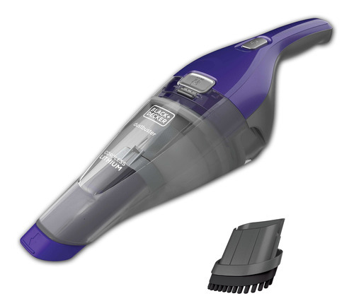 Aspiradora De Mano Para Mascotas 7,2 V Black+decker Color Gris