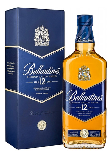 Whisky Ballantine 12 Años Botella 750 Ml. Escocia