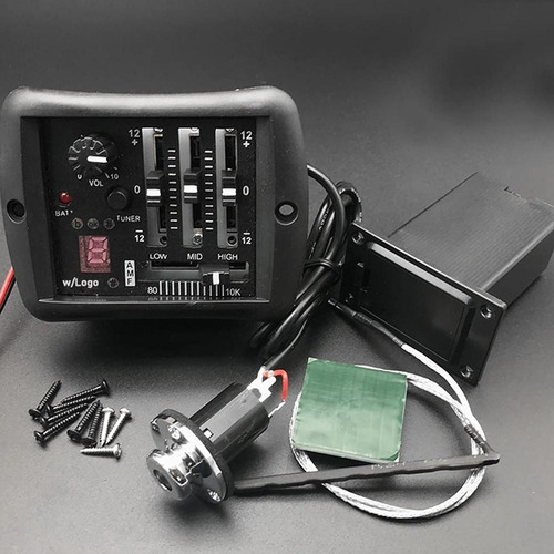 Pickup Eq 4 Bandas Eq Piezo Pickup And Volume