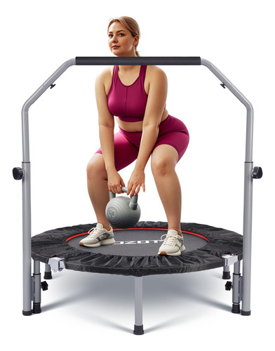 Rebounder Plegable Para Ejercicio Con Agarre Ajustable