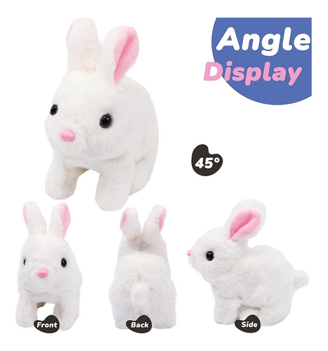 Juguete Interactivo De Conejo Y Zanahoria De Pascua
