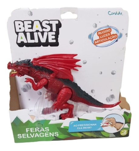 Brinquedo Beast Alive Feras Selvagens Sortido Candide 1127