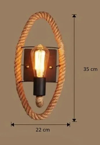 Aplique De Pared Lamparas Interior Vintage E27 Lampara Pared