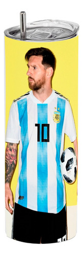Termo Skinny Café 20 Oz - Lionel Messi Argentina #121