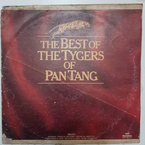 Vinilo Tygers Of Pan Tang The Best Bi2