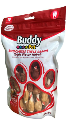 Brochetas Triple Sabor Para Perros 18 Und | Snack Para Perro