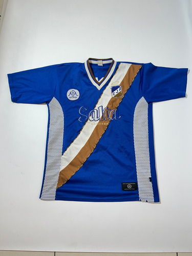 Camiseta Juventud Antoniana (salta) Aga Deportes 2002 Azul (Usado)