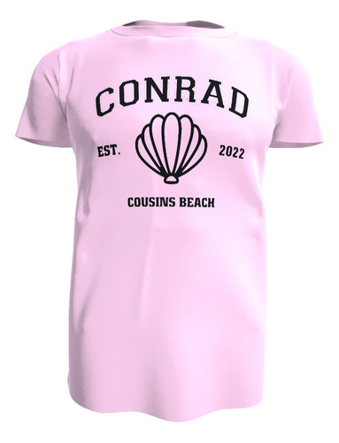 Polera Team Conrad, El Verano En Que Me Enamore 100% Algodón