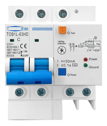 Disyuntor De Corriente Residual Interruptor Principal Con