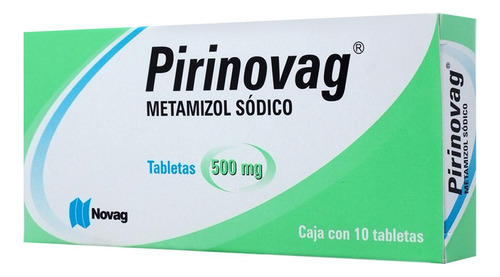 Pirinovag Tableta 500 Mg, 10 Tabletas
