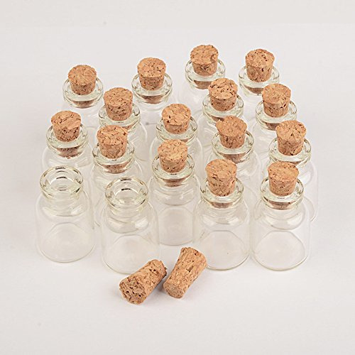 Botellas De Vidrio De 1.5 Ml Botellas Pequeñas Corcho ...