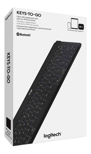 Teclado Logitech Keys To Go Para iPad Pro 10.5 A1701 A1709