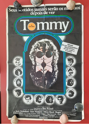 Pôster Do Filme Tommy (the Who) - Original 1975