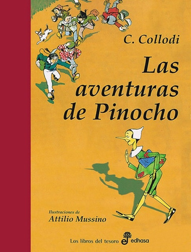 Las aventuras de Pinocho, de Collodi, Carlo. Editorial Edhasa, tapa blanda en español