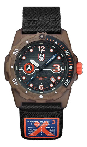 Luminox Reloj Analogico Bear Grylls Survival Eco Reciclado O