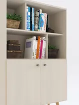 Comprar Biblioteca Organizador Escandinava- Con 2 Puertas -   Dl 885
