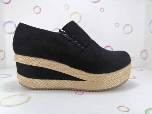 Imagen 6 de 10 de Panchita - Zapato De Mujer Yh-1 Negro
