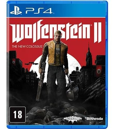 Jogo Wolfenstein Ii : The New Colossus Ps4 Usado Físico