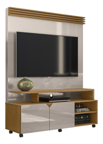 Estante Home Theater Barlim 1.36 Moderno Tv Até 60 Polegadas