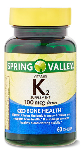 Vitamina K2 100 Mcg Bone Health - Unidad a $127853