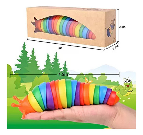 Fidget Slug, Un Juguete Sensorial Para Niños Con Autismo 202