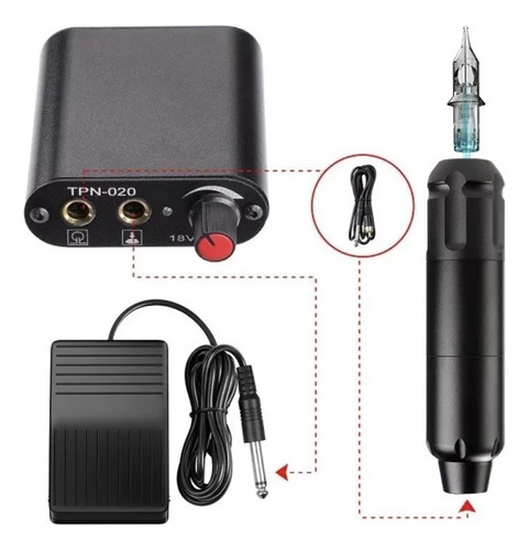 Kit De Máquina De Tatuaje Tbp5