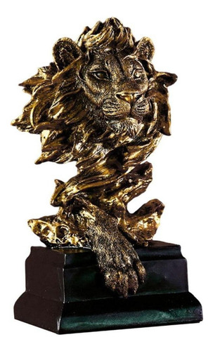 Regalo De Inauguración De La Esculpido De Oro 19x15x32cm