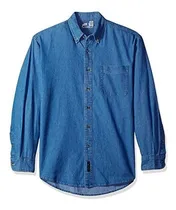 Comprar Los Hombres De Manga Larga Denim Camisas En Los Tamaños Xs-