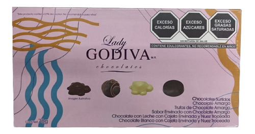 Chocolates Lady Godiva Chocolates Surtidos 78g