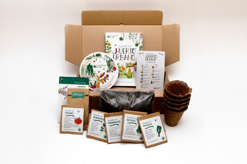Kit De Huerta Súper Completo + Curso Completo (7 Encuentros)