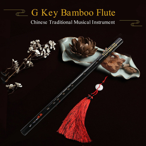 G Key Dizi Flauta De BambĂș Musical Tradicional Chino