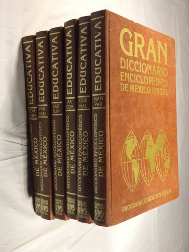 Diccionario Enciclopédico De México. Musacchio. 6 Vols,