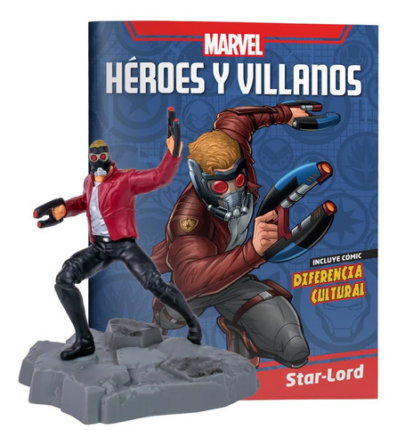 Coleccion Héroes Y Villanos Marvel N° 13 Star-lord 