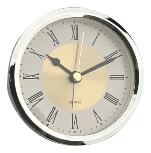 Inserto De Reloj Redondo Con Números, Mini Reloj Argén